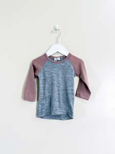 Little Flock Of Horrors merino long sleeve tee (6-12m)