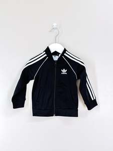 Adidas track jacket - black (9-12m)