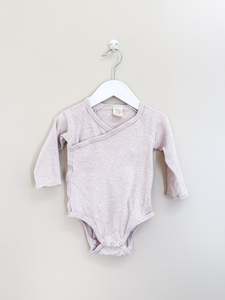Little Bundle kimono bodysuit (12-18m)