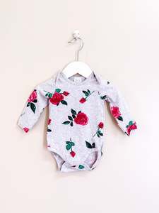 Bodysuits: Teeny Weeny roses bodysuit (0-3m)