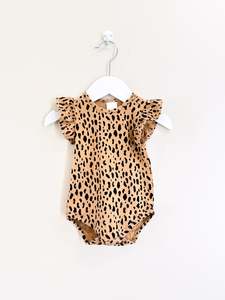 Bodysuits: Teeny Weeny animal spot bodysuit (3-6m)