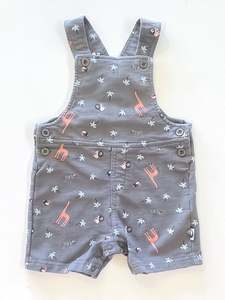 Teeny Weeny safari overalls (12-18m)