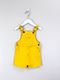 Seed core logo soft denim shortalls (6-12m)