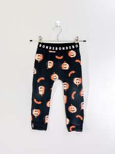 Pants Leggings: Bonds leggings - halloween (18-24m)