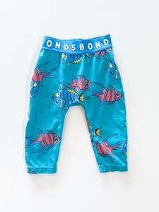 Bonds leggings - fish (6-12m)