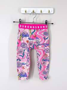Bonds stretchies leggings - seahorse (12-18m)