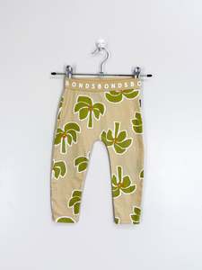 Bonds leggings - beige palm trees (12-18m)