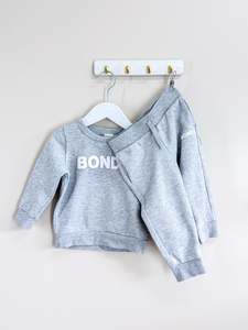 Matching Sets: Bonds tech set - grey (12-18m)