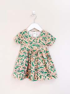 Teeny Weeny strawberry bee dress (12-18m)