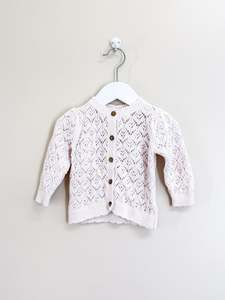 Knitwear: Little Bundle knit cardigan (3-6m)
