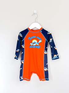 Teeny Weeny save our oceans swimsuit (12-18m)