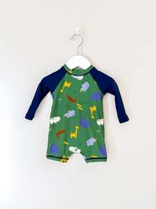 Teeny Weeny safari swimsuit (3-6m)