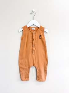 Burrow Be: Burrow & Be organic sleeveless romper (6-12m)