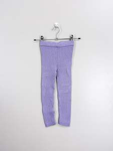 Grown organic knit rib leggings (3y)