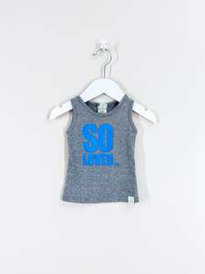 Minti so loved tank (6-12m)