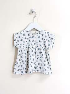 Miann & Co floral blouse (12-18m)