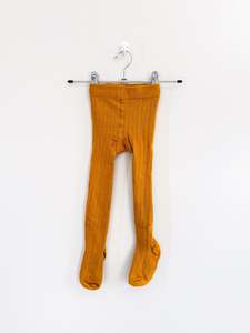 Nature Baby organic rib tights (1-2y)