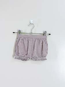 Nature Baby organic betty shorts - twilight check (2y)