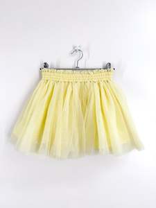 La Sienna: La Sienna tulle tutu skirt - lemon icing (4-6y)
