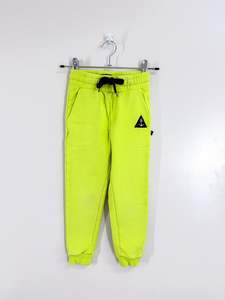 Hello Stranger cruiser track pants - lime (5y)
