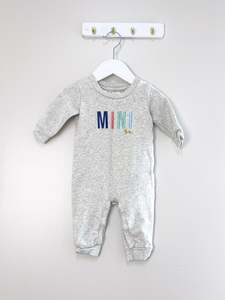 For The Babes: Peter Alexander mini fleece onesie (6-12m)