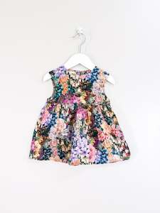 For The Babes: Dimples floral dress (6m)