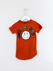 Band Of Boys rainnbow scoop hem tee (2y)