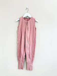 Woolbabe merino cotton 3 seasons sleep suit (1y)