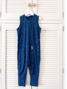 Woolbabe merino cotton 3 seasons sleep suit (6-12m)