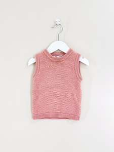 The Sleep Store merino knit vest (6-12m)