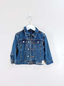 Calvin Klein denim zip jacket (3y)