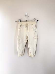 Pants Leggings: Teeny Weeny cargo track pants (12-18m)