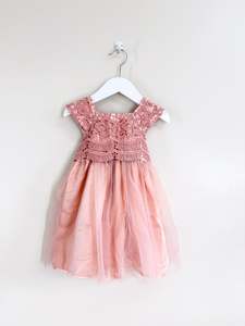 Teeny Weeny mia dress up lace dress (6-12m)