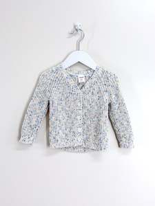 Seed rainbow knit cardigan (6-12m)