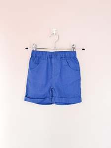 Teeny Weeny linen shorts (12-18m)