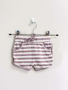 Shorts Skirts Bloomers: Nature Baby organic drawstring shorts (6-12m)