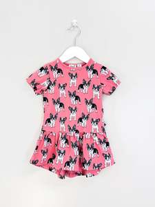 Radicool puppy love frill dress (2y)