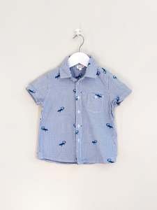 Seed Heritage: Seed lizard striped shirt (4y)