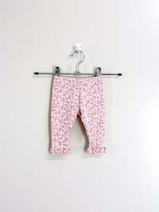 Baby Basics: Little Bundle floral leggings (newborn)