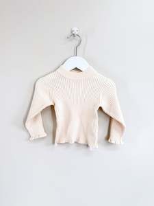 Zara rib knit skivvy (9-12m)