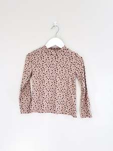 H&M animal print long sleeve tee (5-6y)