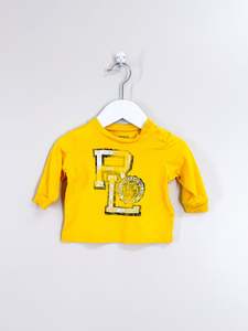 Long Sleeve Tops: Ralph Lauren FBC long sleeve tee (3m)