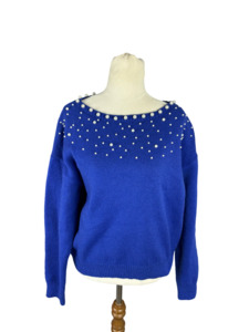 BNWT Mirrou beaded jumper | size 10-12
