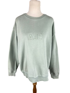Designer: AJE cotton logo jumper | size 8 to 10