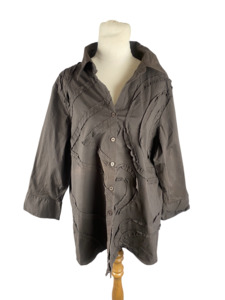 Top: TS brown shirt | size 18