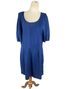 Max navy midi dress | size 12
