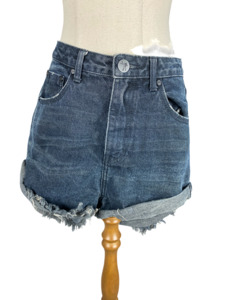 Shorts: One Teaspoon black denim shorts | size 27