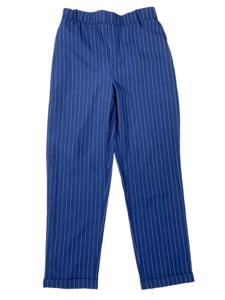 Mirrou 3/4 navy stripe pants | size 12