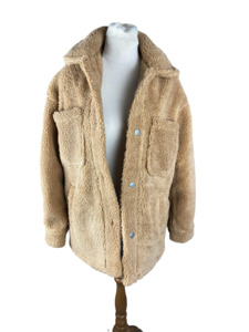 Jackets Coats: Princess Polly teddy jacket | size 10