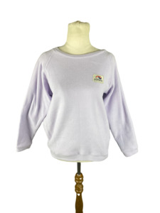 Activewear: Mac Pac purple fleece jumper | size 12